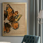 Winged Wreath I - Modern Framed Canvas Print