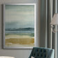 Ochre Outlook I - Modern Framed Canvas Print