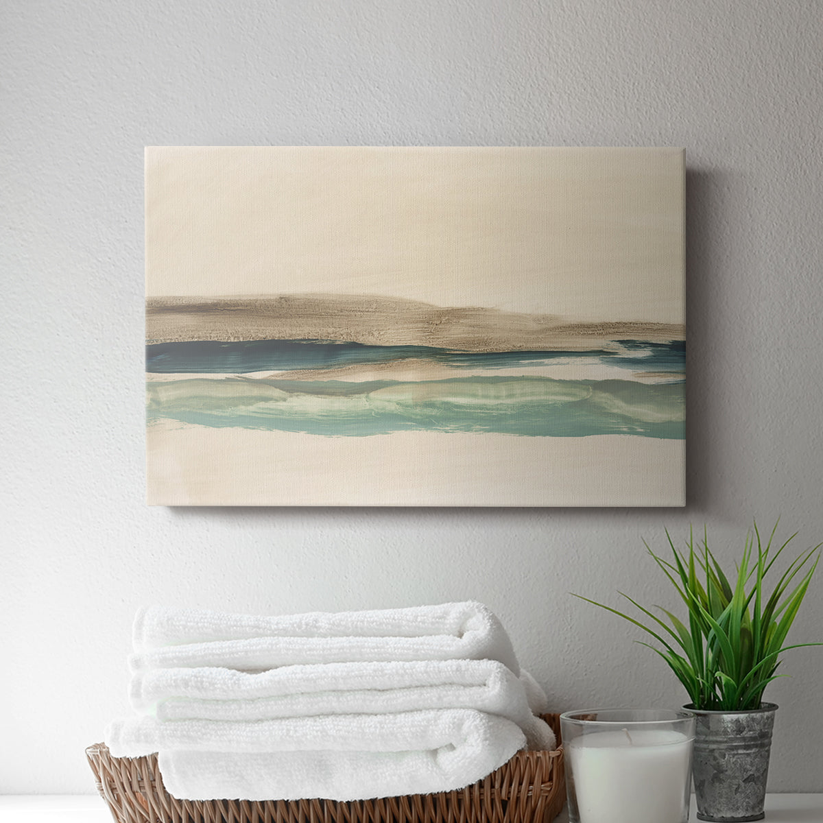 Layered Horizon I - Canvas Art Print