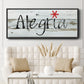 Alegria - Floater Framed Canvas Print