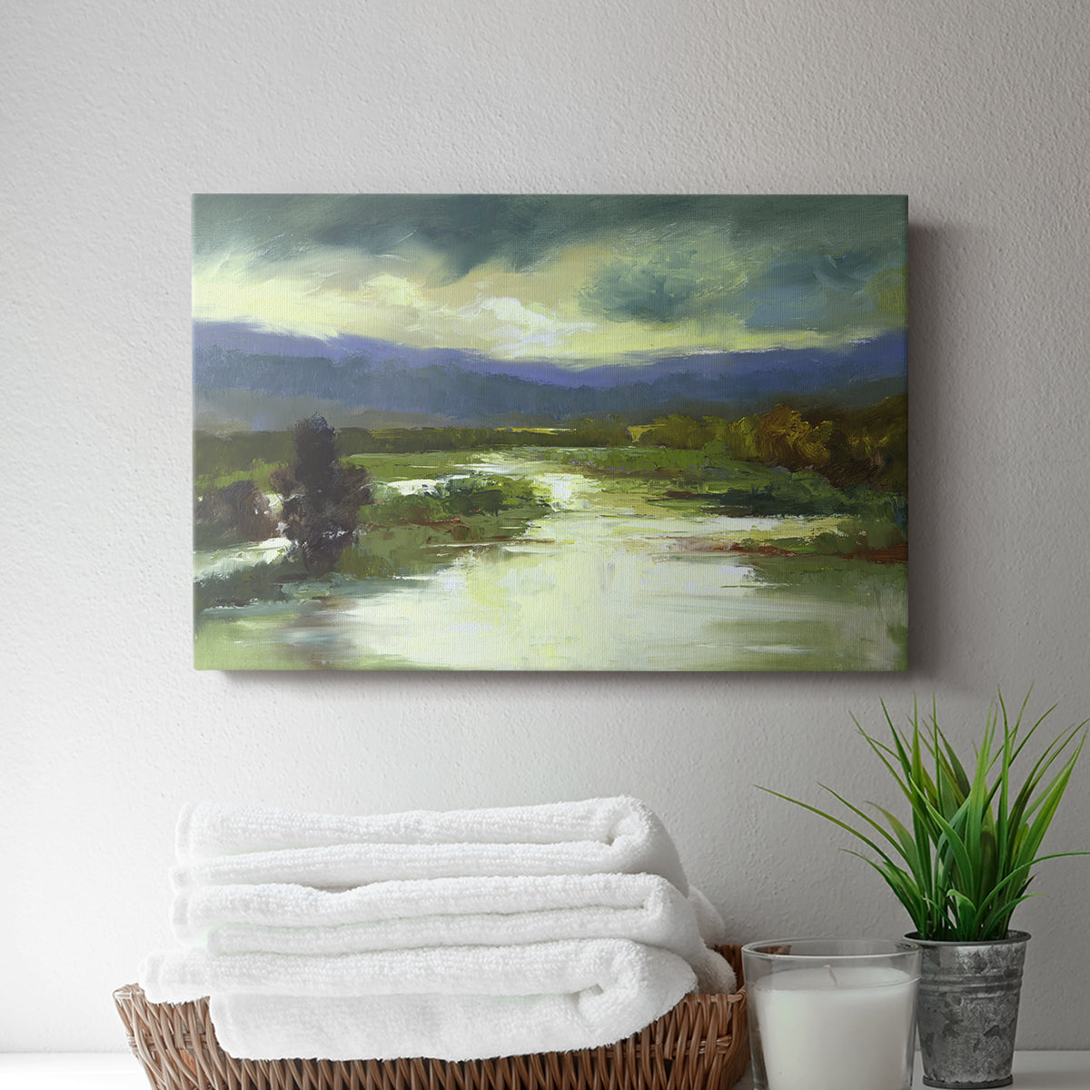 Mountain Meadow - Canvas Art Print