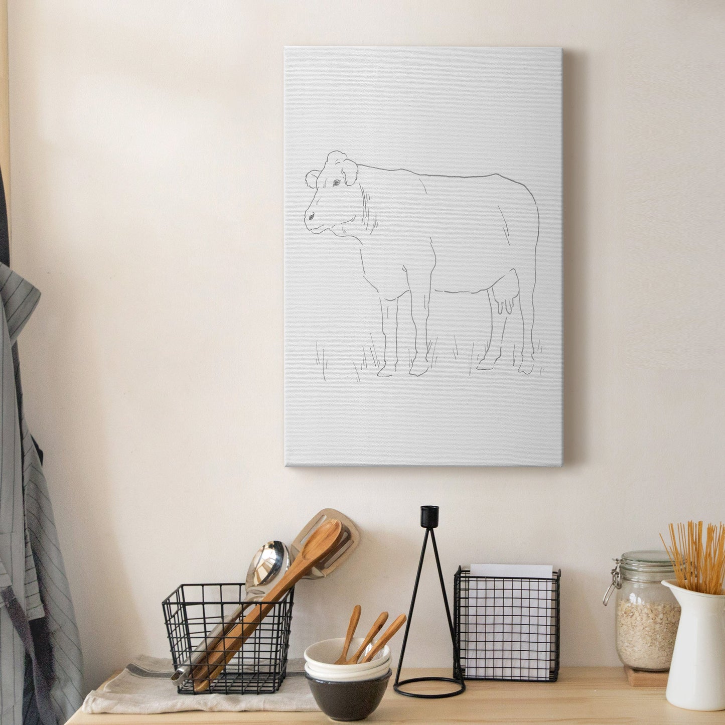 Limousin Cattle IV  Premium Gallery Wrapped Canvas - Ready to Hang