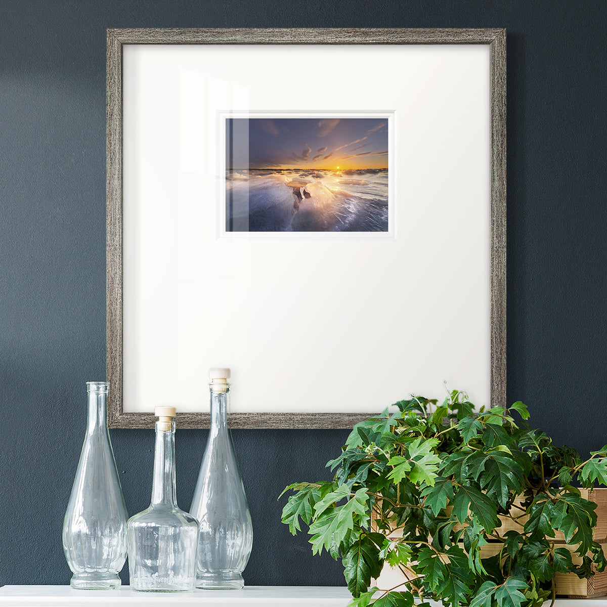 Breakthrough- Premium Framed Print Double Matboard