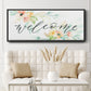 Welcome - Floater Framed Canvas Print