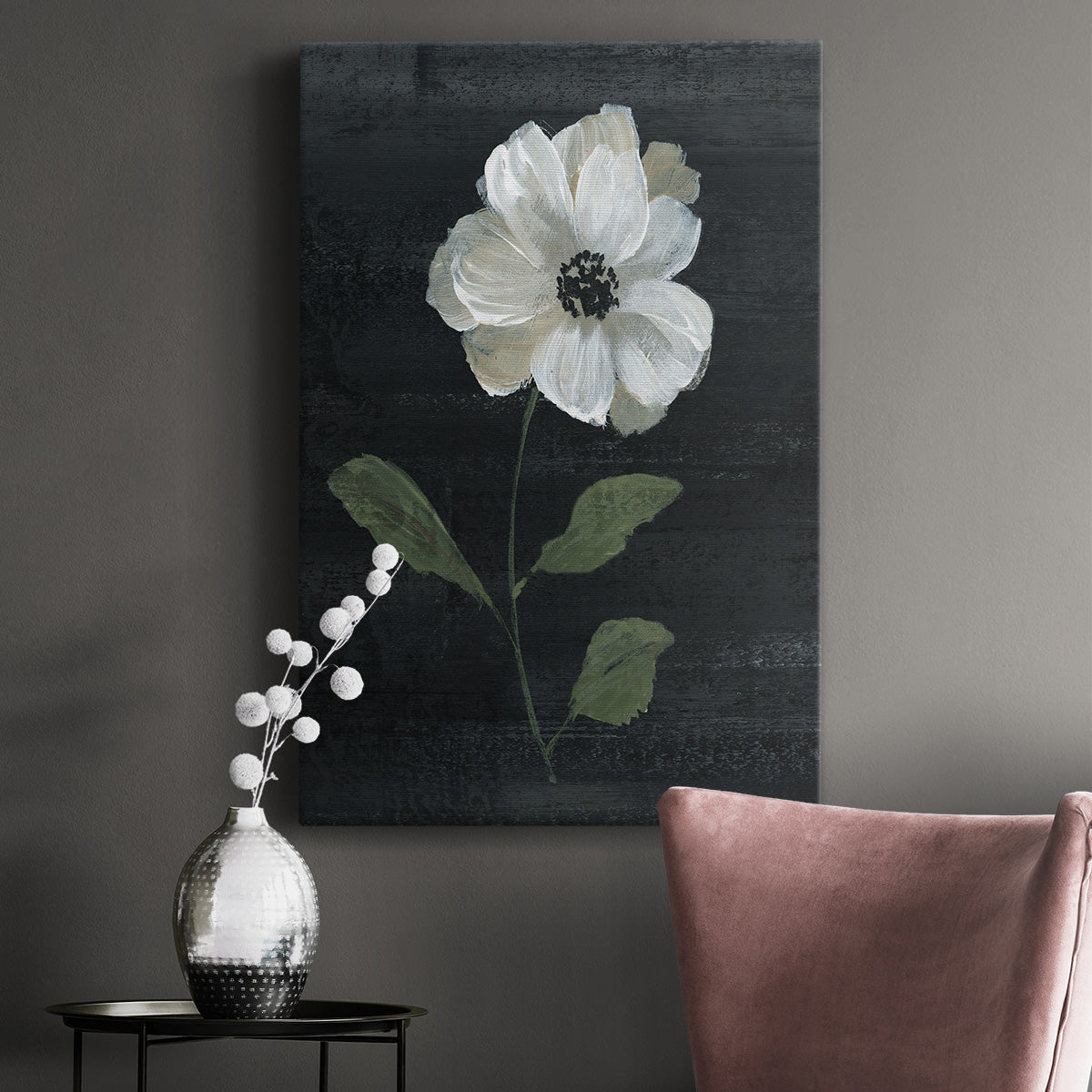 Country Botanical I Premium Gallery Wrapped Canvas - Ready to Hang