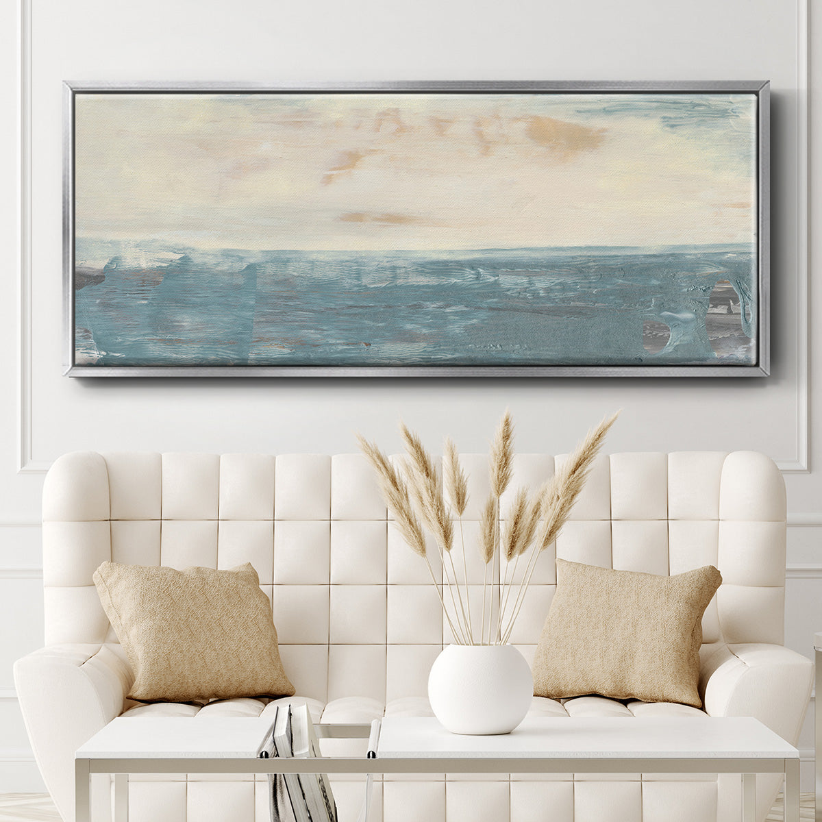 Peace and Calm III - Floater Framed Canvas Print