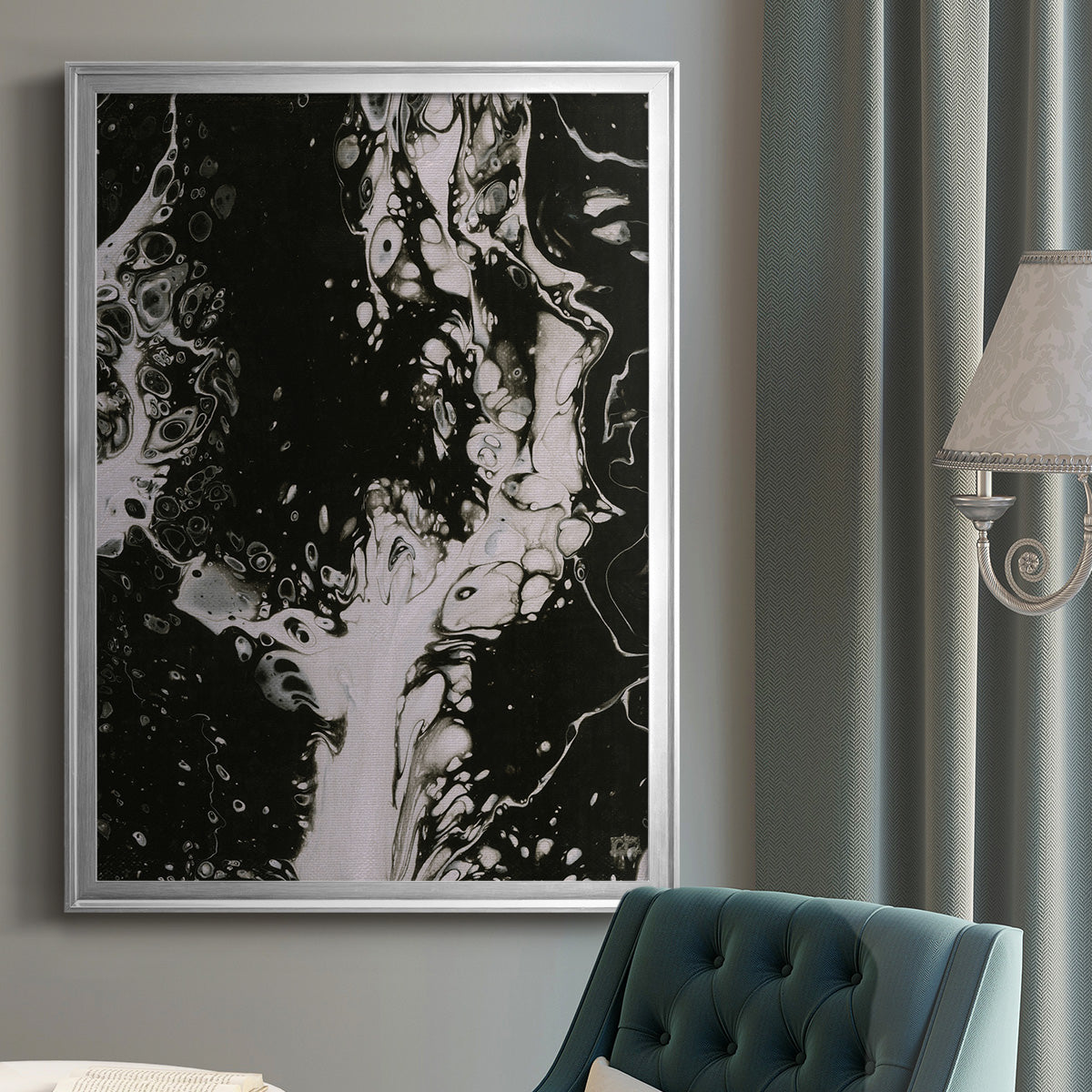 C37 - Modern Framed Canvas Print