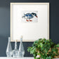 Blue Mallard Premium Framed Print Double Matboard