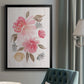 Loose Peonies II - Modern Framed Canvas Print