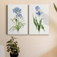 Blue Lively Botanical I Premium Gallery Wrapped Canvas - Ready to Hang - Set of 2 - 8 x 12 Each