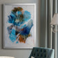 Misty Blue II - Modern Framed Canvas Print