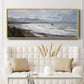 The Beach at Saint Adresse, 1876 - Floater Framed Canvas Print