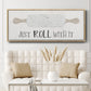 Roll With It - Floater Framed Canvas Print