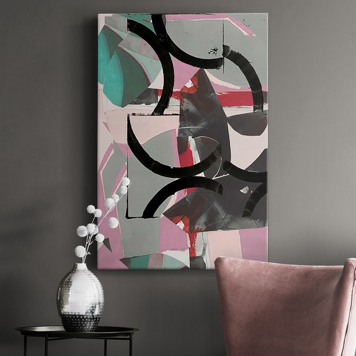 Cartissi Space I Premium Gallery Wrapped Canvas - Ready to Hang