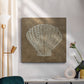 Embroidered Shells III - Canvas Art Print