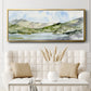 Serene Mountains I - Floater Framed Canvas Print