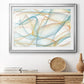 Curves and Waves V - Modern Framed Art Print