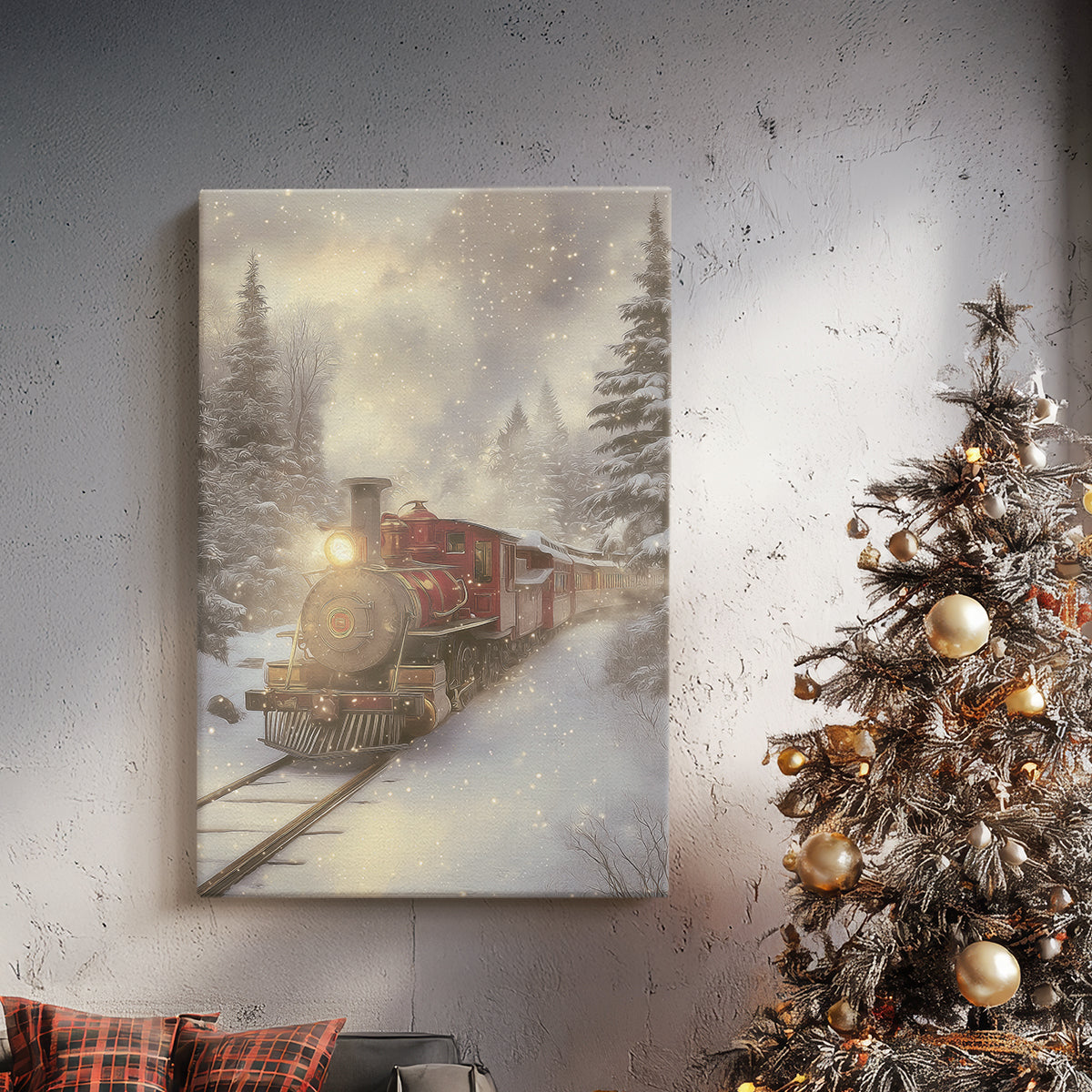 Silver Skies at Dawn - Canvas Art Print