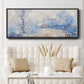 The Entrance to Giverny Under the Snow, 1885 - Floater Framed Canvas Print