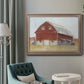 Rustic Red Barn II Premium Framed Canvas- Ready to Hang