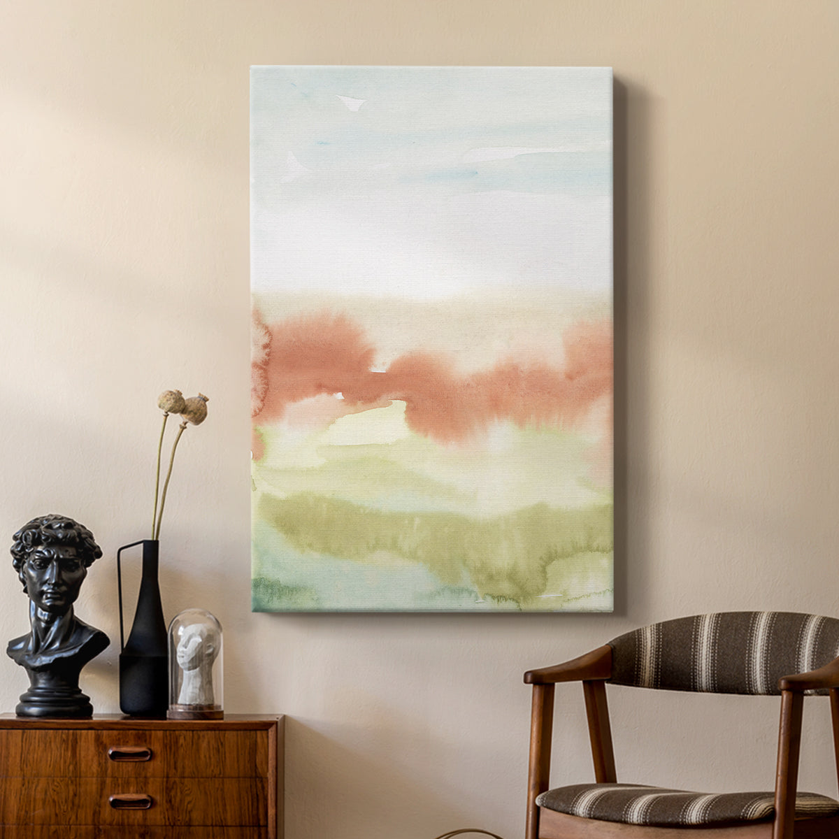 Blushing Sunrise I - Canvas Art Print