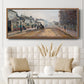 The Boulevard of Heloise in Argenteuil, 1872 - Floater Framed Canvas Print