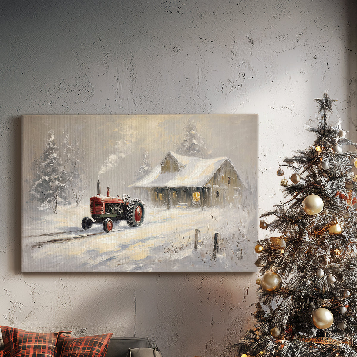 Snowwhite Carol - Canvas Art Print