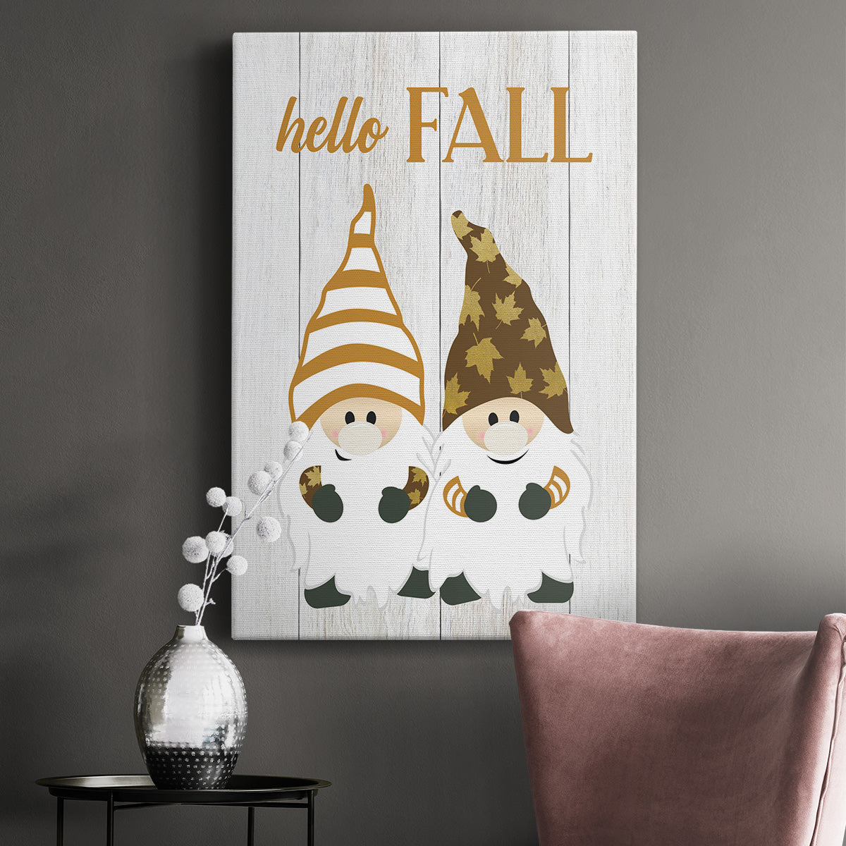 Harvest Gnomes Premium Gallery Wrapped Canvas - Ready to Hang