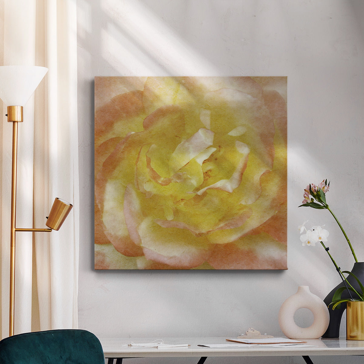 Wall Flower I-Premium Gallery Wrapped Canvas - Ready to Hang