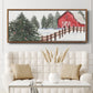 Christmas Time VI - Floater Framed Canvas Print