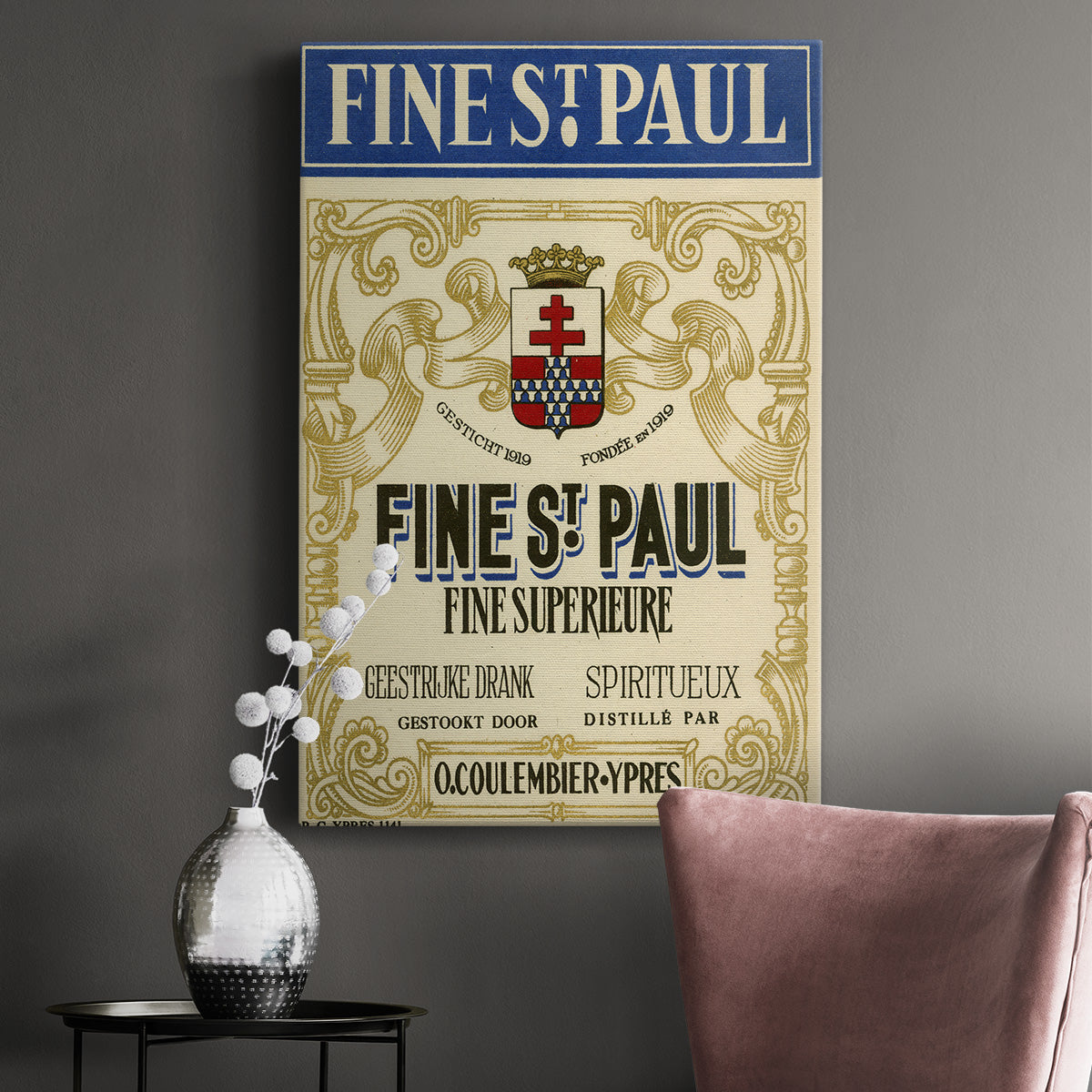 Fine St. Paul Premium Gallery Wrapped Canvas - Ready to Hang