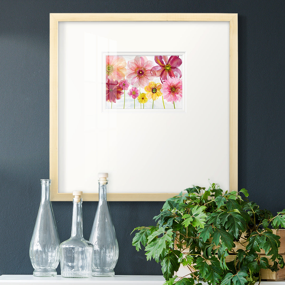 Pop Of Spring Premium Framed Print Double Matboard