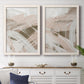 Earthtone Swipe I - Premium Framed Canvas 2 Piece Set - Ready to Hang