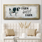Farm Sweet Farm II - Floater Framed Canvas Print