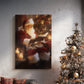 Candlelit Cathedral Village - Canvas Art Print