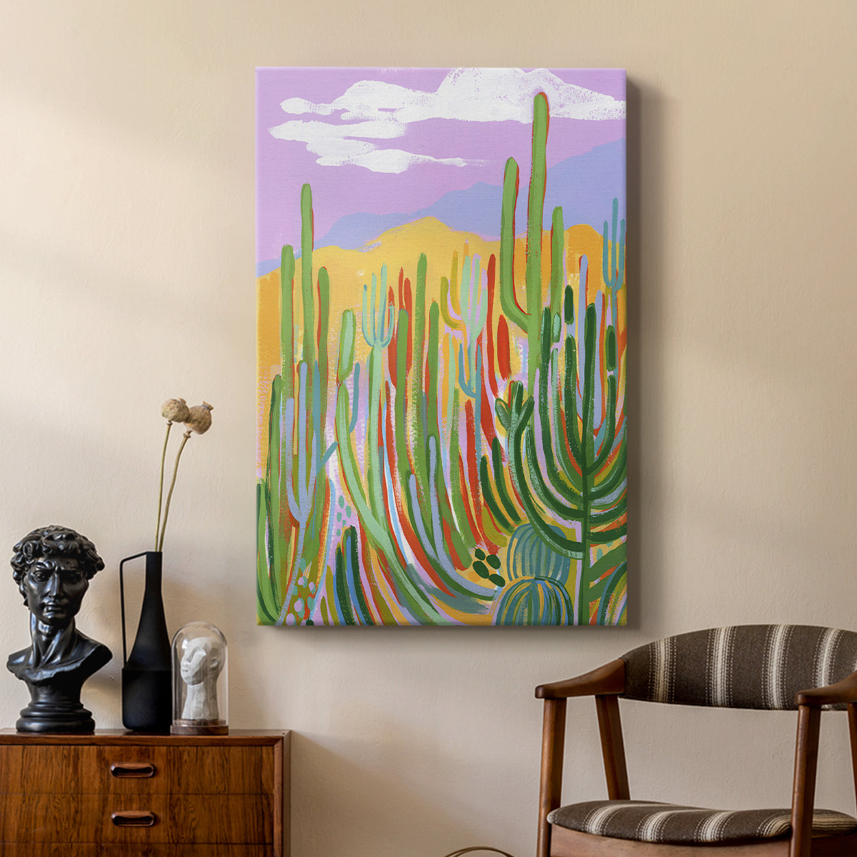 Lavender Desert II - Canvas Art Print