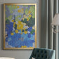 Lake Como Garden - Modern Framed Canvas Print