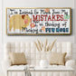 I've Learned - Floater Framed Canvas Print