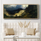 A Storm in the Rocky Mountains - Floater Framed Canvas Print