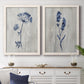 Indigo Botanical I - Premium Framed Canvas 2 Piece Set - Ready to Hang