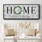 Home for the Holidays - Floater Framed Canvas Print