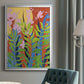 Bold Bright & Wild II - Modern Framed Canvas Print