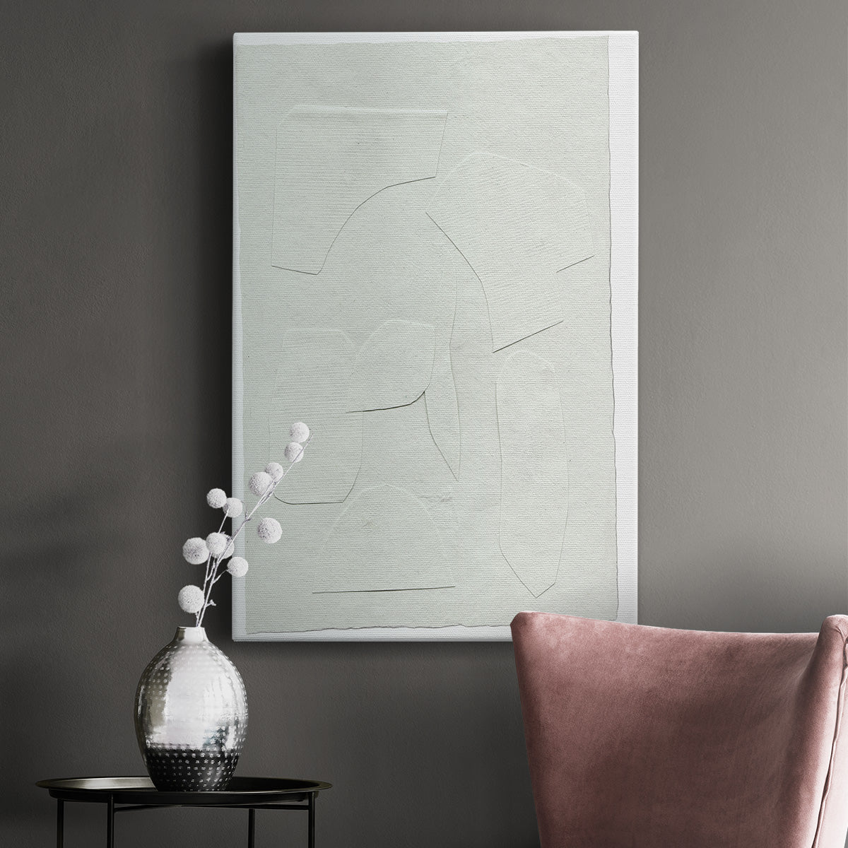 Paperwork IV Premium Gallery Wrapped Canvas - Ready to Hang