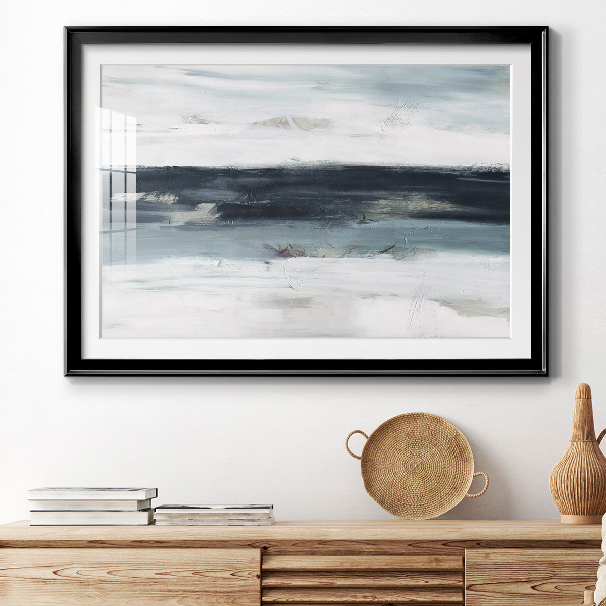 Above Us Premium Framed Print - Ready to Hang