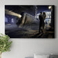 Train Depot Premium Gallery Wrapped Canvas - Ready to Hang