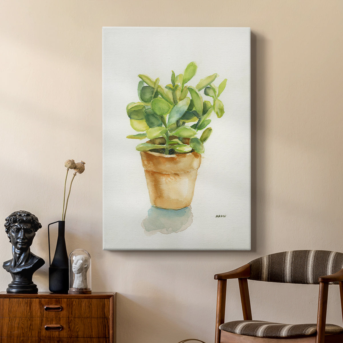 Succulent I - Canvas Art Print