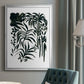 Ink Jungle I - Modern Framed Canvas Print