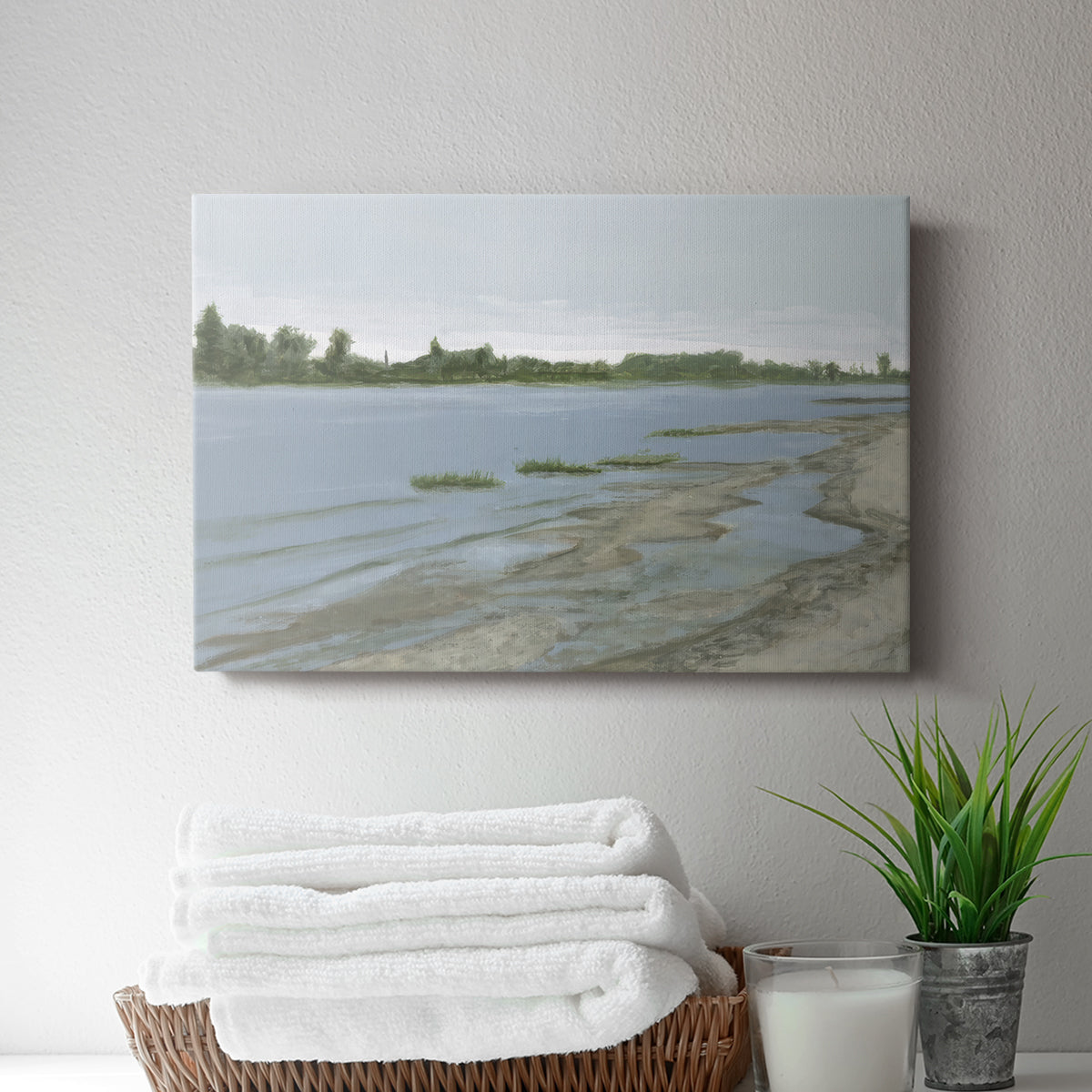 Tidal Sands IV - Canvas Art Print