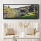 The Seine at Jeufosse, 1884 - Floater Framed Canvas Print