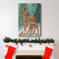 Doe and Fawn I - Gallery Wrapped Canvas